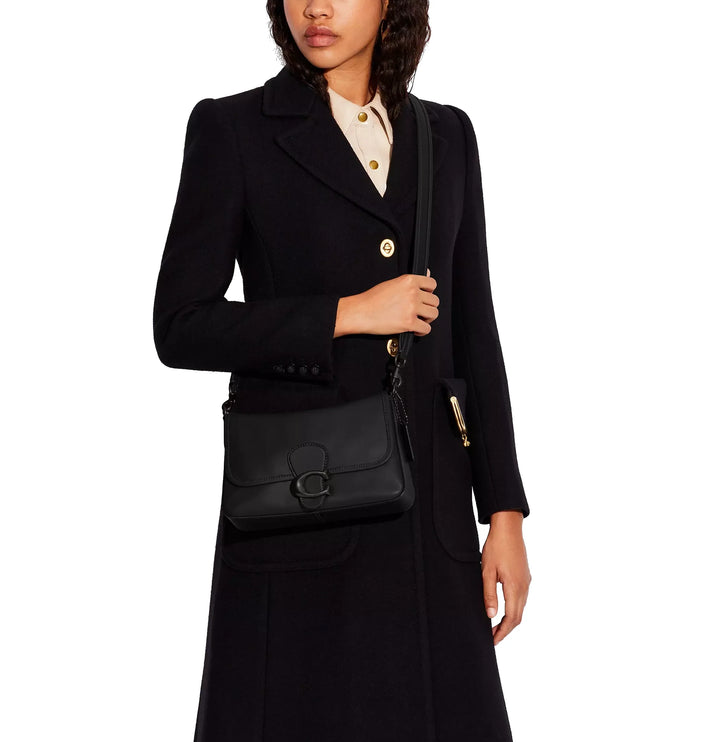 Coach Women's Soft Tabby Shoulder Bag Pewter/Black