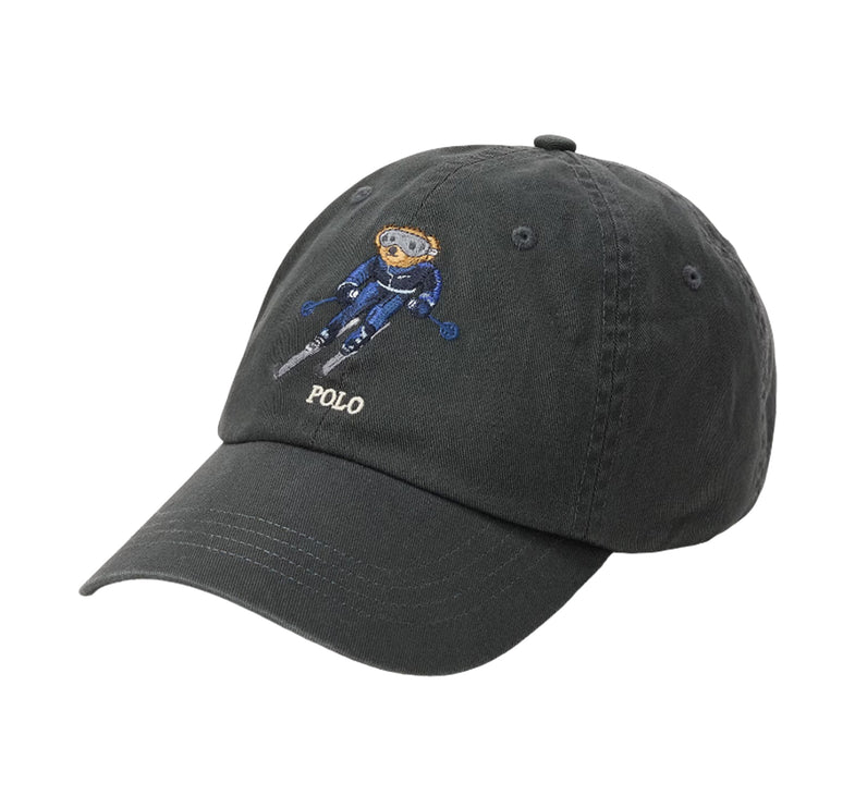Polo Ralph Lauren Unisex Polo Bear Twill Ball Cap Deep Grey