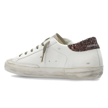 Golden Goose Women's Super Star Glitter with Brown Star