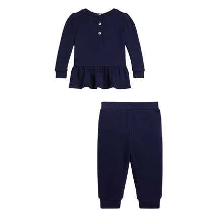 Polo Ralph Lauren Baby Polo Bear Fleece Sweatshirt & Pant Set Refined Navy