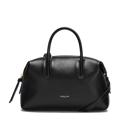 DeMellier London Women's The Small Stockholm Black Fine Grain