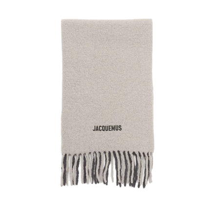Jacquemus Unisex The Moisson Scarf Multi Grey