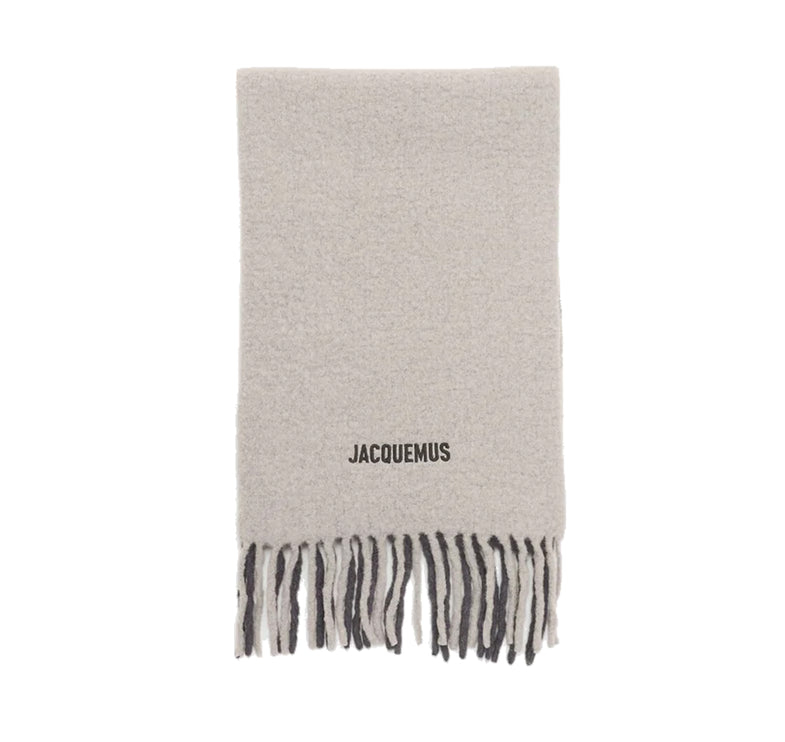 Jacquemus Unisex The Moisson Scarf Multi Grey