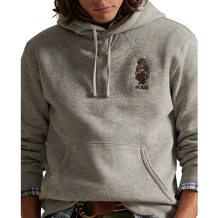 Polo Ralph Lauren Men's Polo Bear Fleece Hoodie Loft Heather