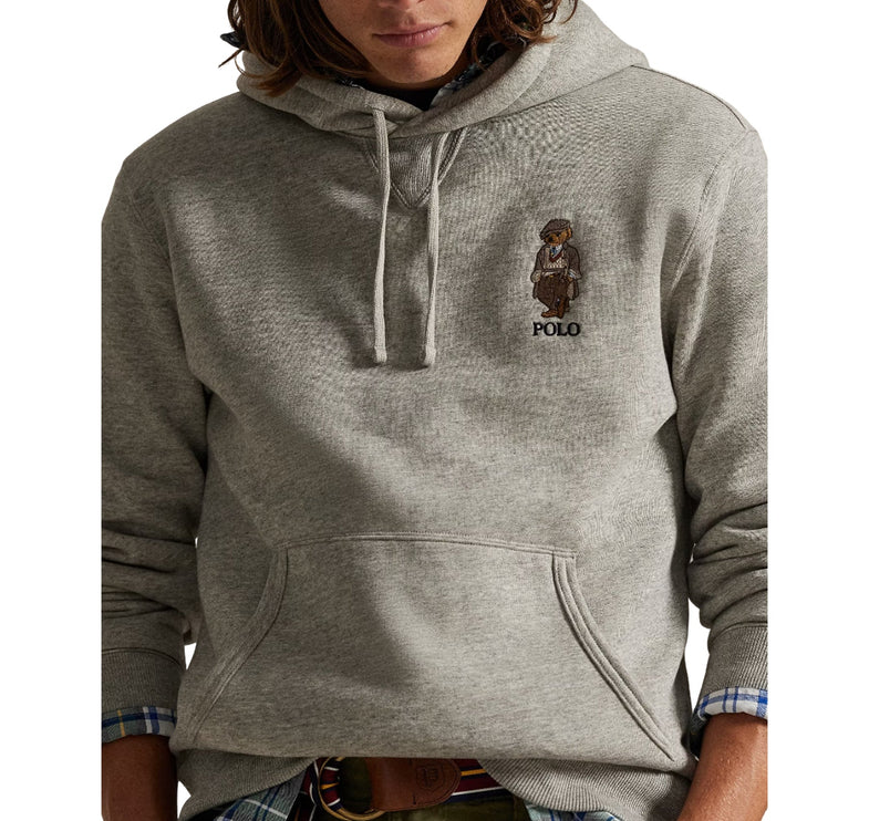 Polo Ralph Lauren Men's Polo Bear Fleece Hoodie Loft Heather