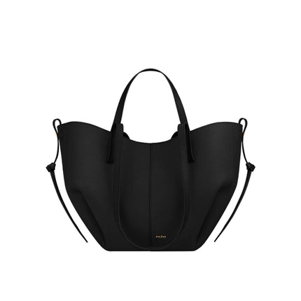 Polène Women's Cyme Mini Edition Textured Black