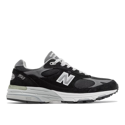 New Balance Women's Made in USA 993 Black with Grey and White WR993BK