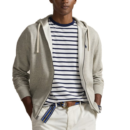 Polo Ralph Lauren Men's Fleece Full-Zip Hoodie Light Sport Heather