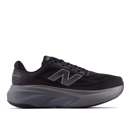 New Balance Men's Fresh Foam X More v6 Black with Castlerock and Black Metallic MMORLA6