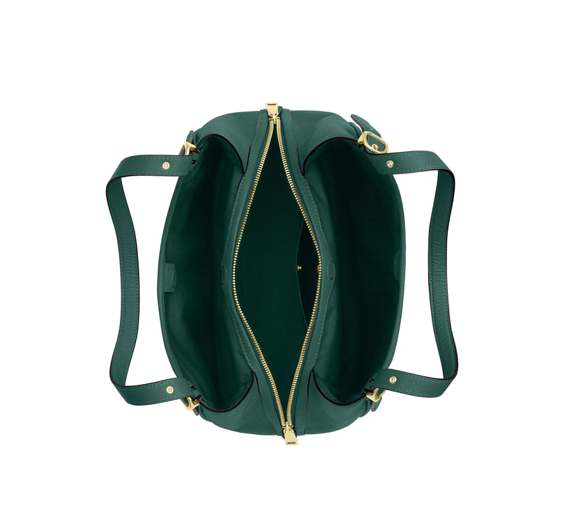 Coach Women's Erin Shoulder Bag Gold/Emerald