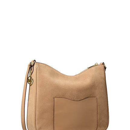 Michael Kors Women's Nayla Medium Messenger Bag Camel/Gold