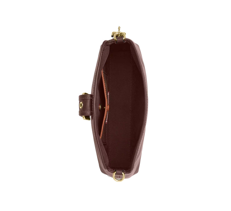 Coach Women's Abbie Shoulder Bag Gold/Maple