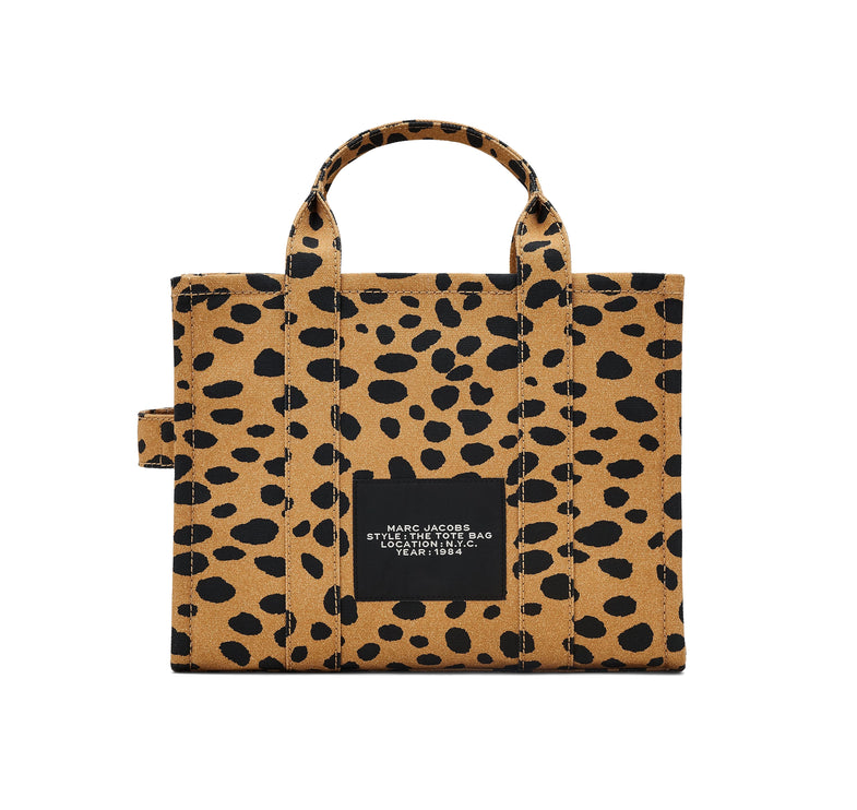 Marc Jacobs Women's The Cheetah Canvas Medium Tote Bag Animal Print