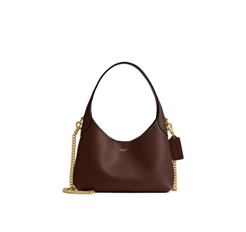 Coach Women's Brooklyn Shoulder Bag 23 Brass/Maple