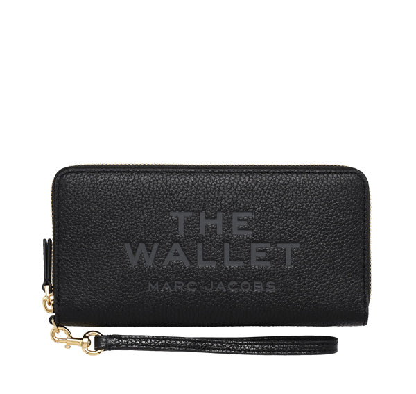 Marc Jacobs Women's The Leather Continental Wallet Black