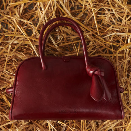 Jacquemus Women's The Small Turismo Burgundy