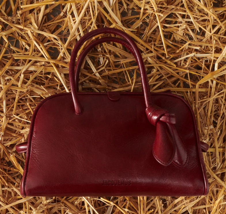 Jacquemus Women's The Small Turismo Burgundy