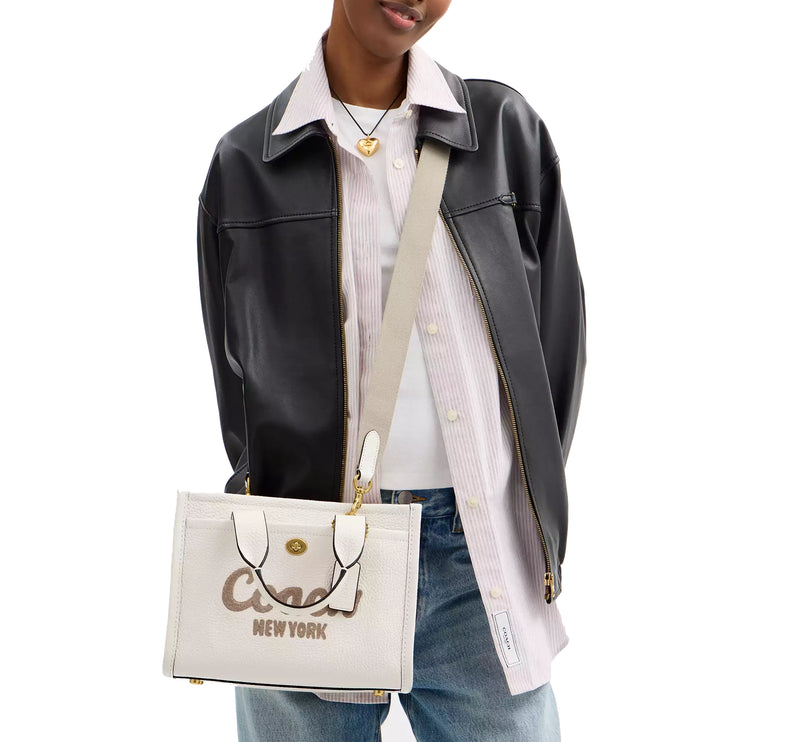 Coach Women's Cargo Tote Bag 26 Brass/Chalk
