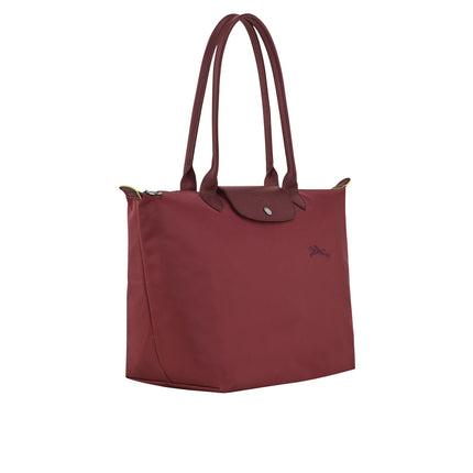 Longchamp Women's Le Pliage Green L Tote Bag Pomegranate