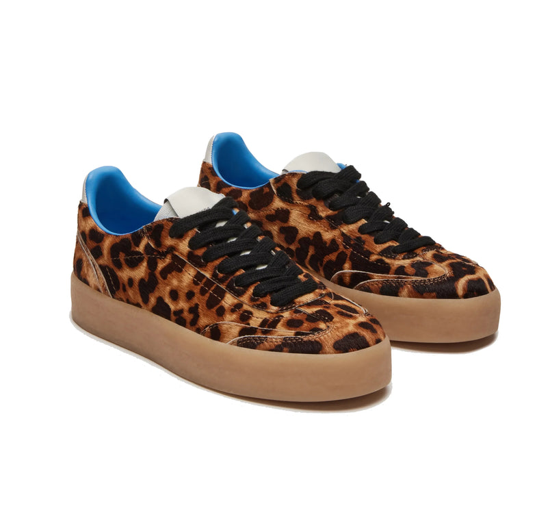 Steve Madden Women's TUX-L Leopard Low-Top Sneakers Leopard