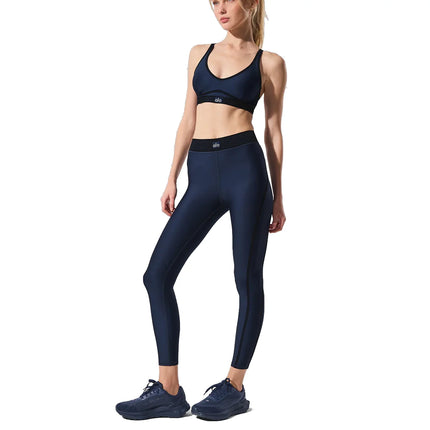 alo Women's Airlift High-Waist 7/8 Line Up Legging Navy