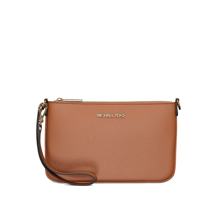 Michael Kors Women's Jet Set Small Pebbled Leather Convertible Wristlet Luggage