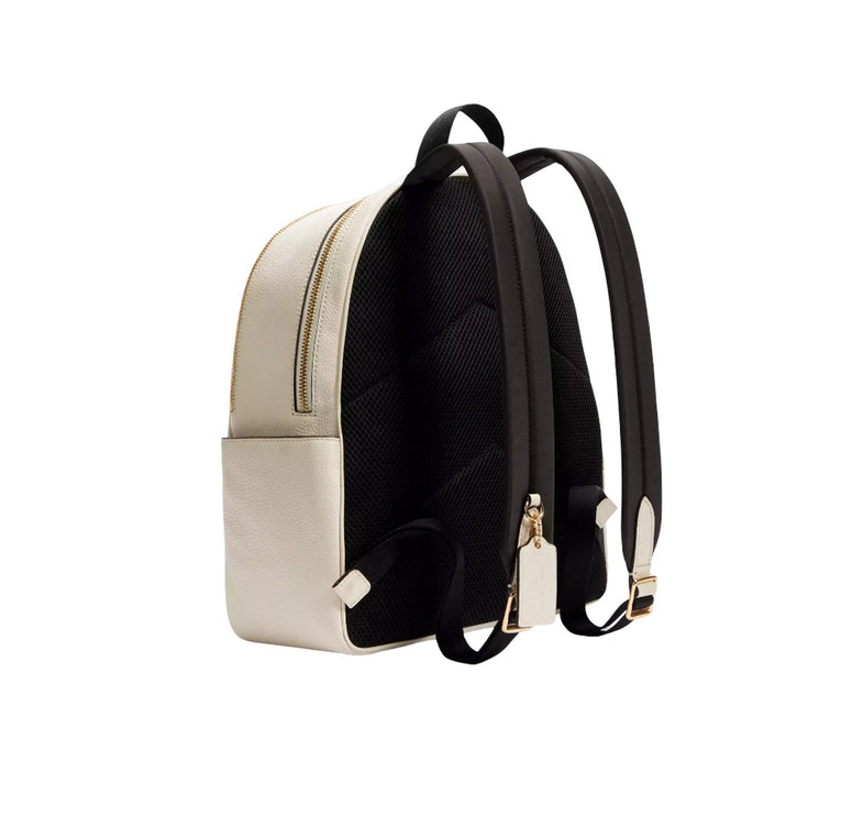 Coach Women's Court Backpack Gold/Chalk