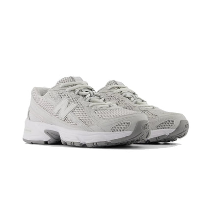 New Balance Grade School 740 Grey Matter with White GR740GS