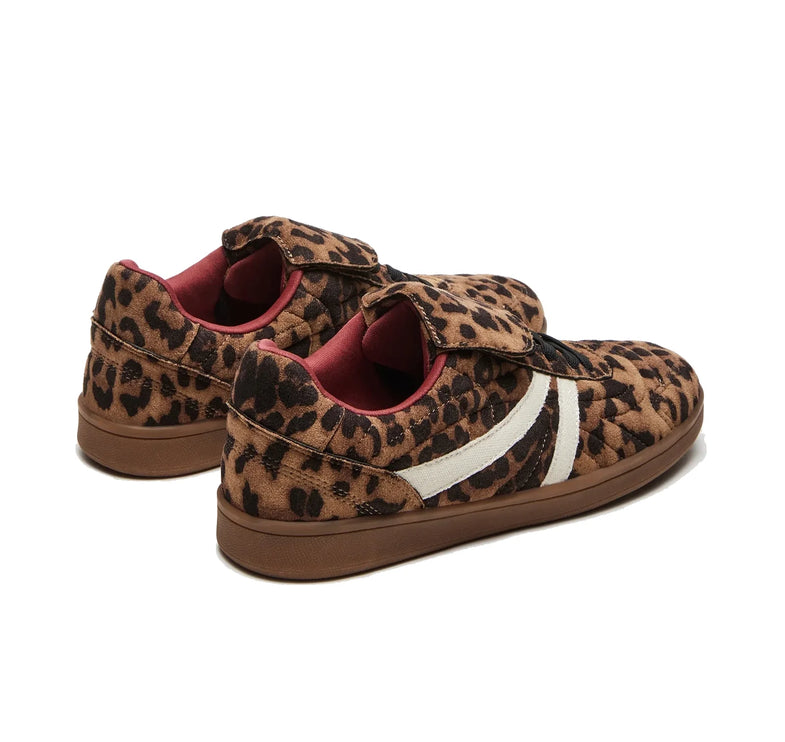 Steve Madden Women's Madrid-X Leopard Low-Top Sneakers Leopard