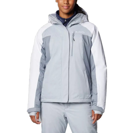 Columbia Women's Snowy Summit Insulated Jacket Cirrus Grey/Tradewinds Grey/White Dbby