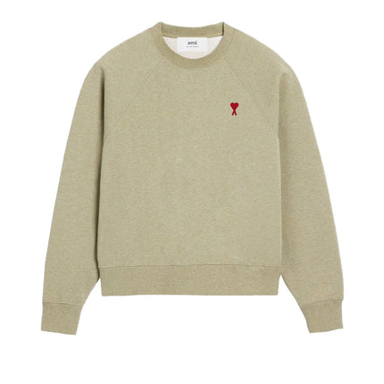 AMI Alexandre Mattiussi Unisex Ami de Coeur Sweatshirt Heather Sage