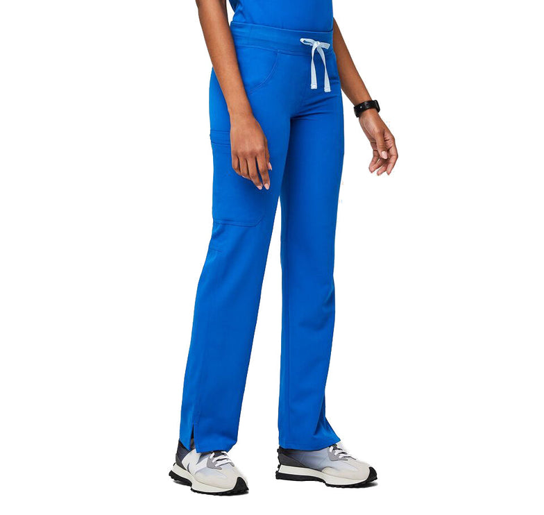 FIGS Women's Kade Cargo Scrub Pants Royal Blue
