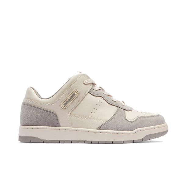 Coach Women's C201 Low Top Sneaker Chalk/Dove Grey