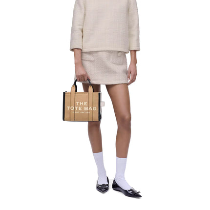 Marc Jacobs Women's The Colorblock Small Tote Bag Camel Multi