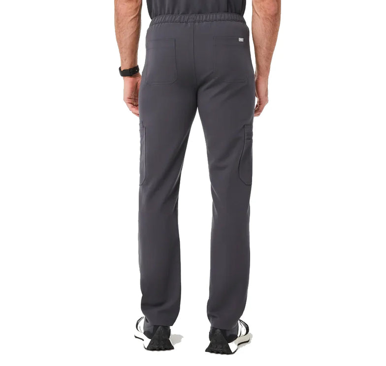 FIGS Men's Cairo Cargo Scrub Pants Charcoal
