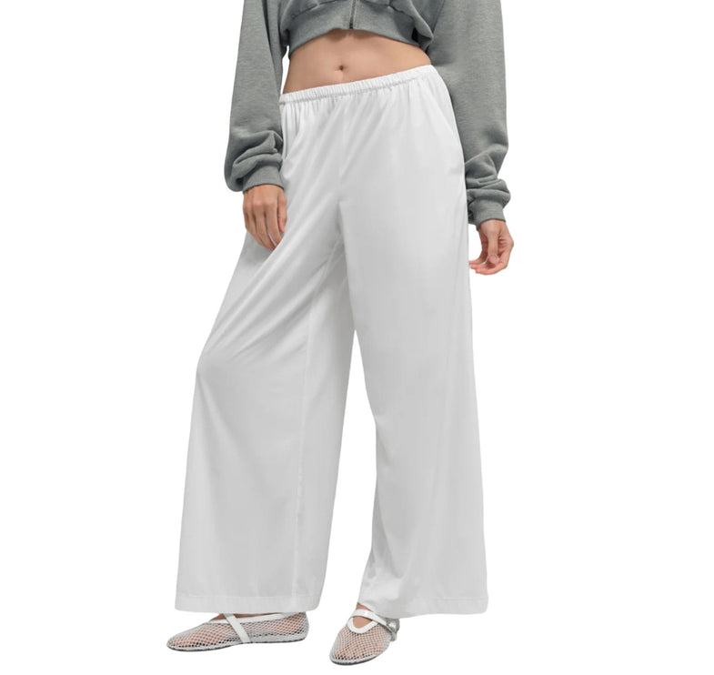 alo Women's Breezy Wide Leg Pant (Regular) White