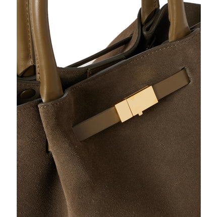 DeMellier London Women's The Midi New York Green Suede