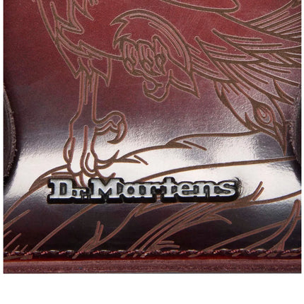 Dr. Martens 7 Inch Phoenix Arcadia Leather Satchel Cherry Red