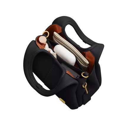 Coach Women's Lana Shoulder Bag 19 Brass/Black