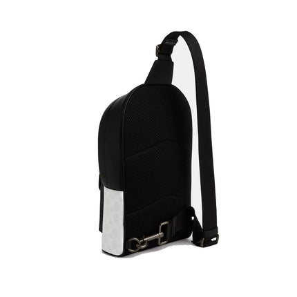 Coach Women's West Pack In Signature Canvas Gunmetal/Chalk/Black