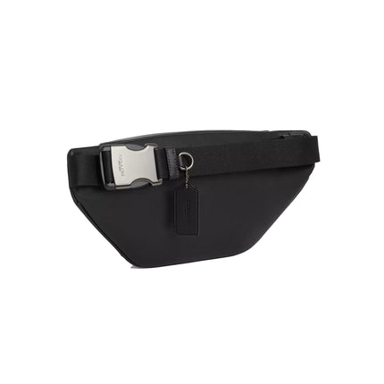 Coach Unisex Racer Small Belt Bag Gunmetal/Black