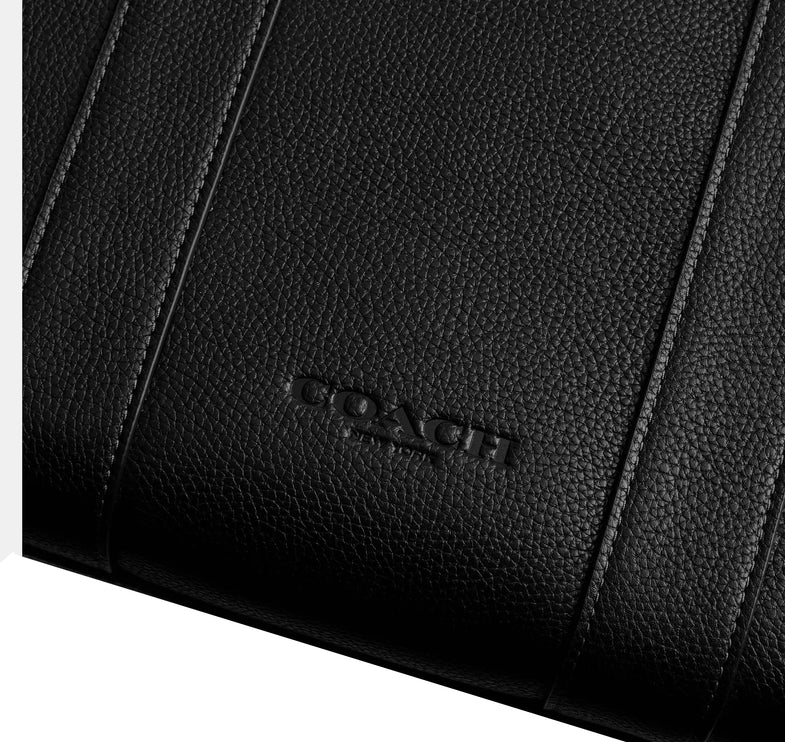 Coach Unisex Wesley Tote Black