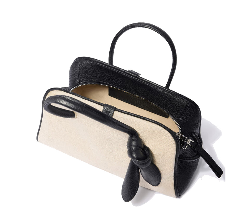 Jacquemus Women's The Small Turismo Light Greige/Black