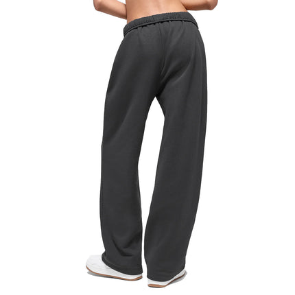 alo Women's Accolade Straight Leg Sweatpant Anthracite