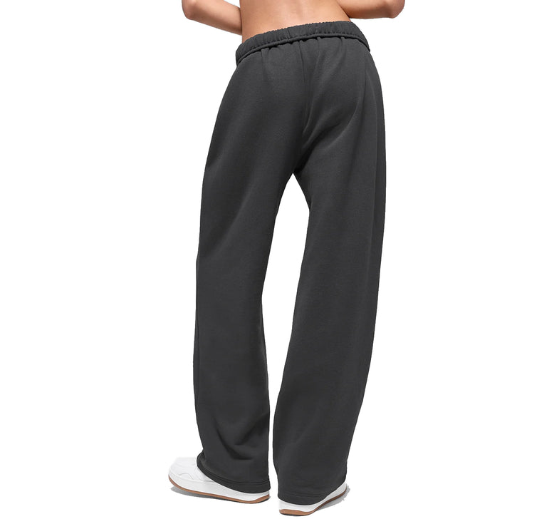 alo Women's Accolade Straight Leg Sweatpant Anthracite