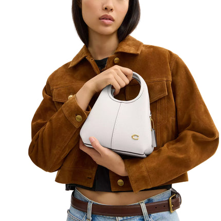 Coach Women's Lana Shoulder Bag 19 Brass/Chalk