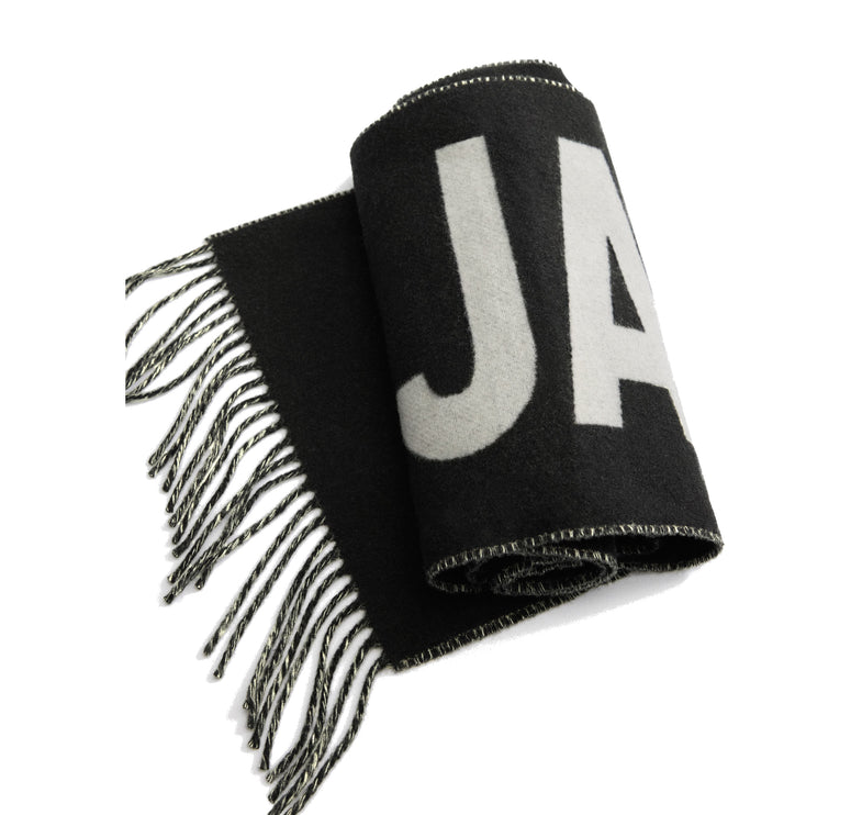 Jacquemus Unisex The Jacquemus Scarf Black