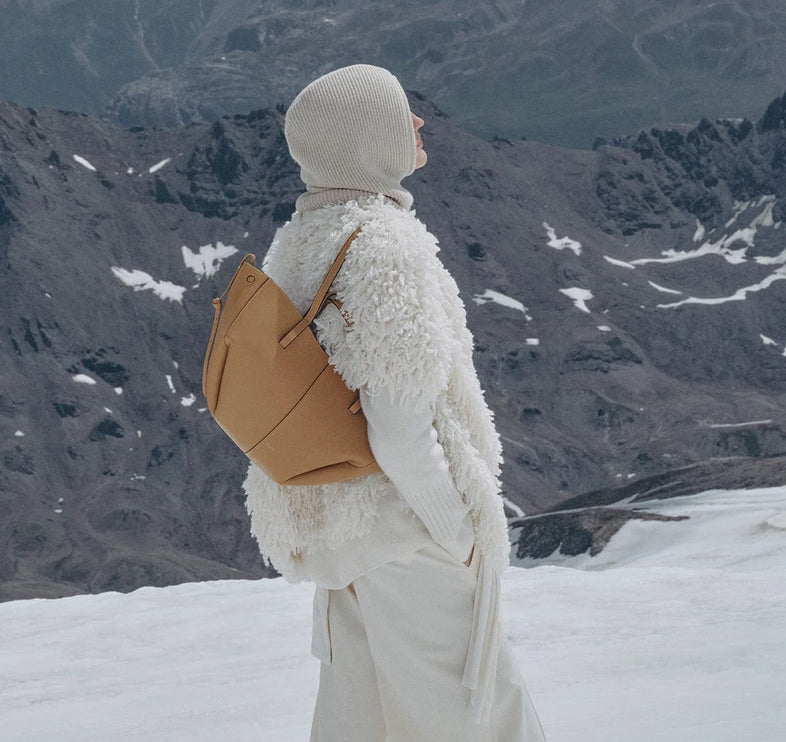 Polène Women's Cyme Mini Edition Textured Ocher