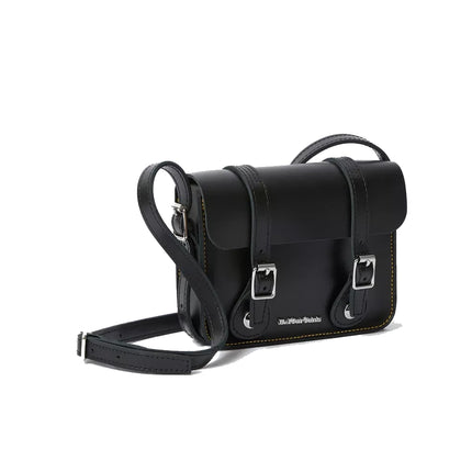 Dr. Martens 7 Inch Leather Crossbody Bag Black