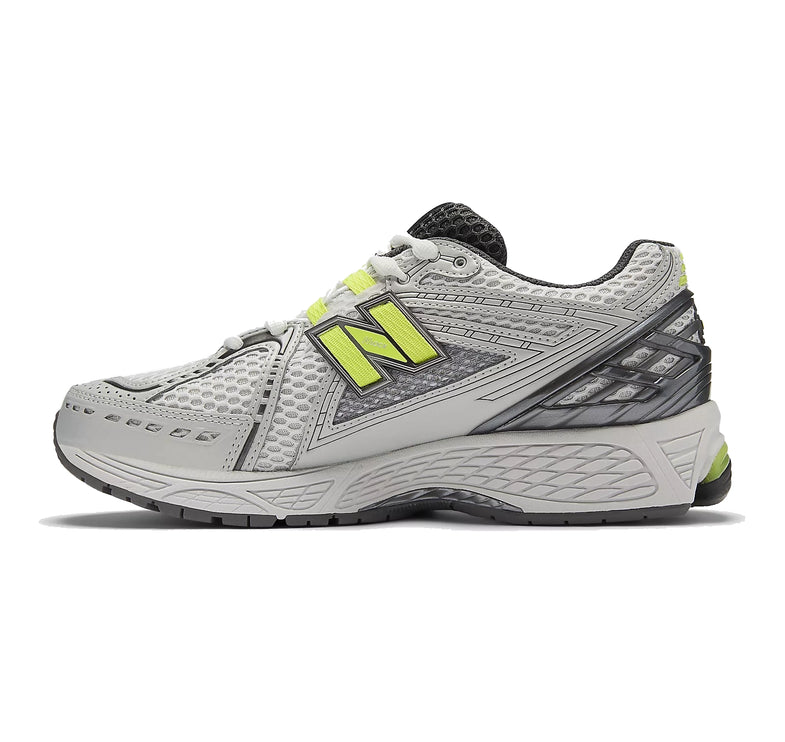 New Balance 1906R Light Silver Metallic with Alkaline Green U190652H